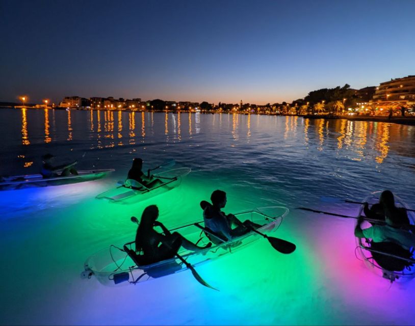 Split: Illuminated Evening Guided Kayaking Tour - Kayaking on the Žrnovnica River