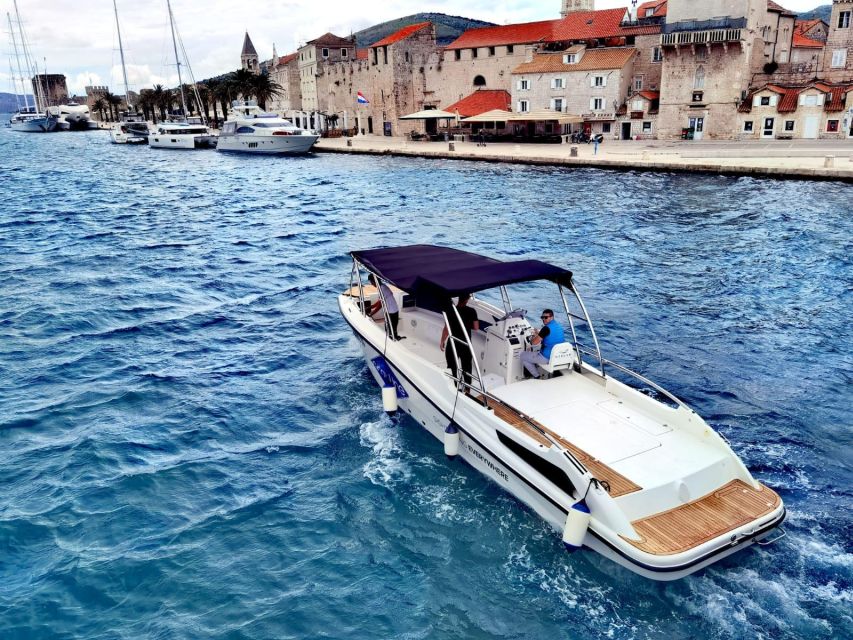 Split or Trogir: Blue Cave, Vis, and Hvar Speedboat Day Trip - Speedboat Ride