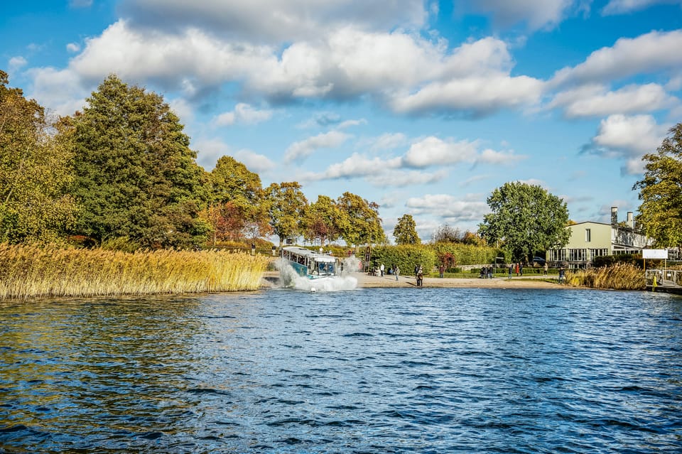 Stockholm: Land and Water Tour by Amphibious Bus - What to Expect on the Tour