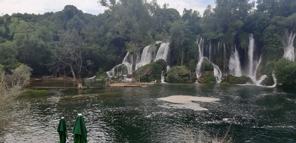 Trip From Dubrovnik: Mostar & Kravica Falls Small Group Tour - Kravica Waterfalls Experience