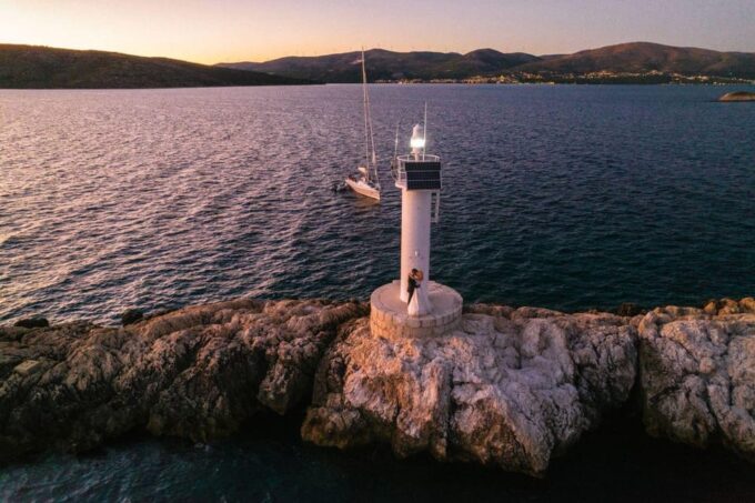 Trogir: Sunset Sailing - Sailboat Instruction