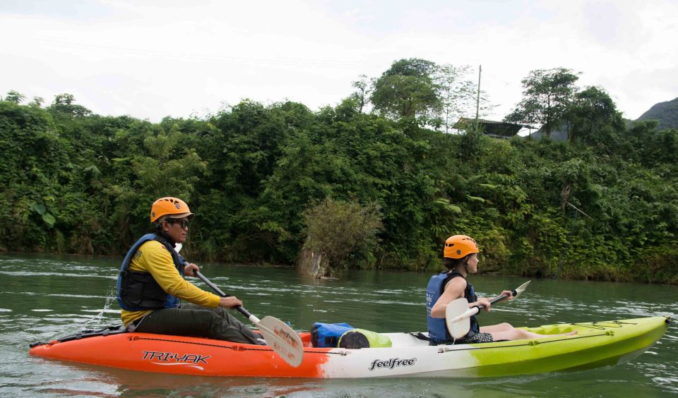 Vang Vieng: Kayaking & Cave Tubing With Zip Line/Blue Lagoon - Nearby Attractions and Activities