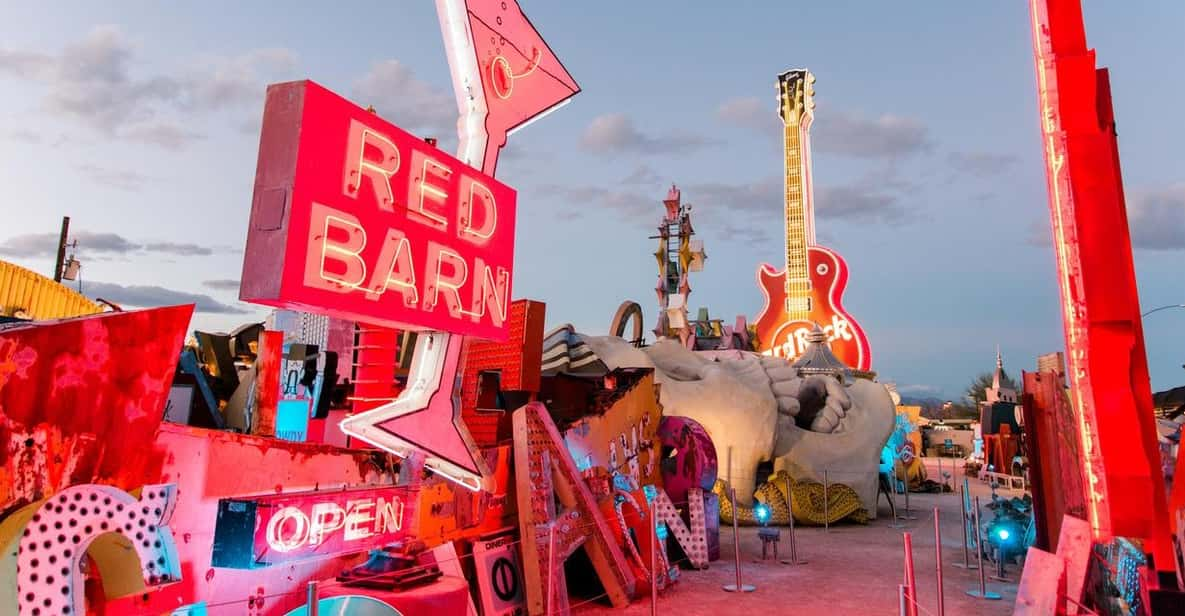 Vegas: Neon Museum Night Tour With Open-Top Bus - Enjoying Stunning Vegas Views