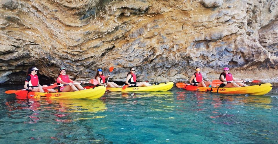 Villajoyosa: Kayak Trip - Participant Types