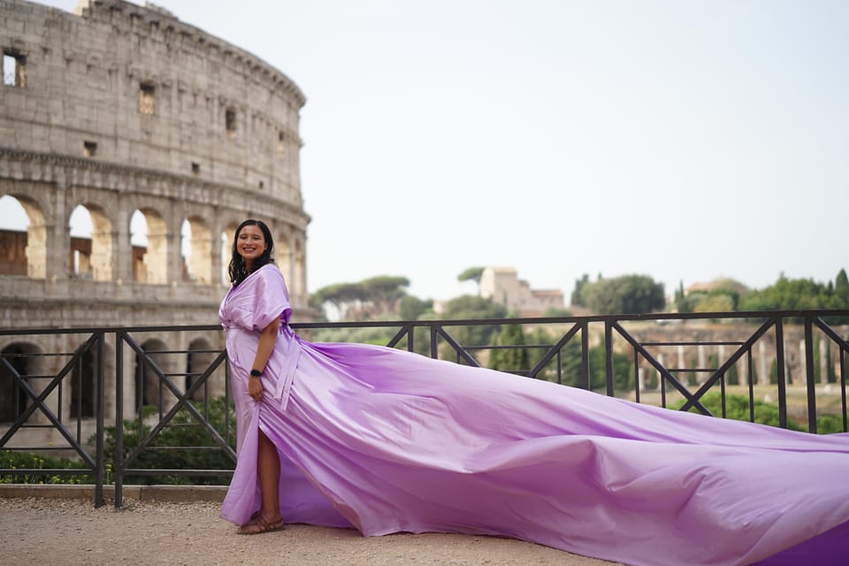 Wings of Rome: Flying Dress Professional Photoshoot - Frequently Asked Questions