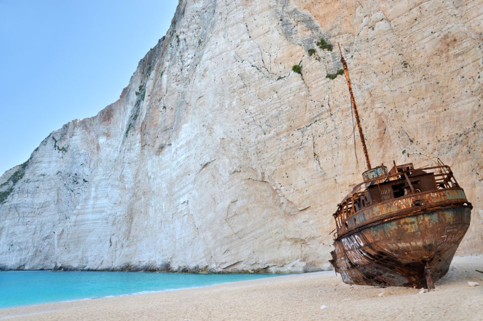 Zante Cruise to Blue Caves & Shipwreck Beach Photostop - Exploring Navagio Shipwreck