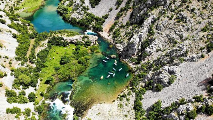 Zrmanja River: Half-Day Guided Kayaking Tour Near Zadar - Navigating Easy Rapids