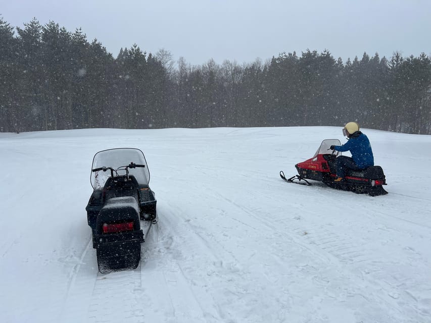 Akita: 1-Hour Snowmobile Riding for Beginner (Single-Seater) - Recap