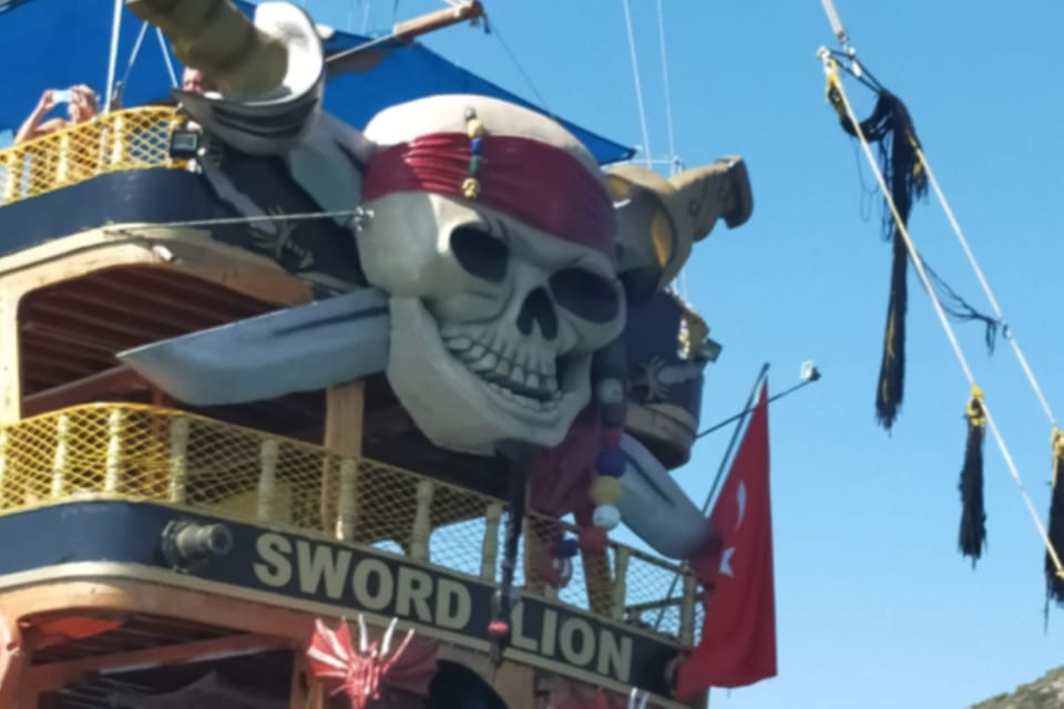 Alanya: Pirate Ship Cruise With Food and Swimming Stops - Accessibility Features