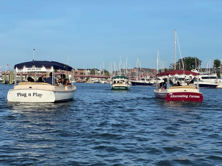 Annapolis: Electric Boat Rental - Duffy Sun Cruiser - 10ppl - Frequently Asked Questions