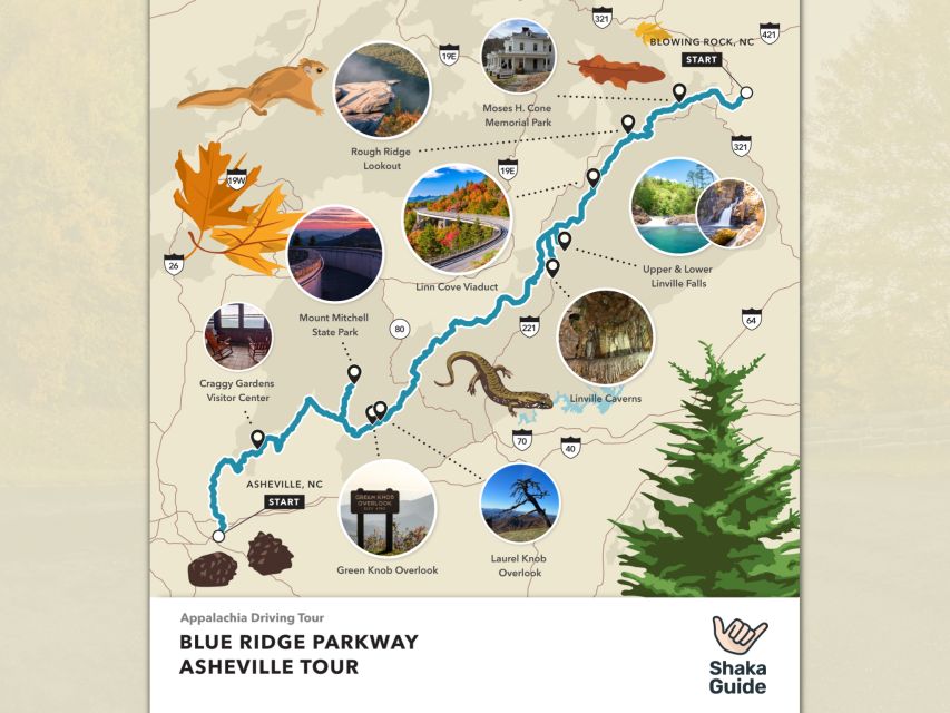 Asheville: Blue Ridge Parkway Self-Drive Tour W/ Audio Guide - Frequently Asked Questions