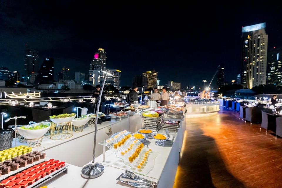 Bangkok: Opulence Buffet Dinner Cruise With Dance Show - Frequently Asked Questions