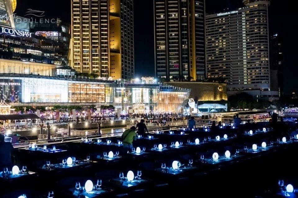 Bangkok: Opulence Luxury River Dinner Cruise With Drinks - Frequently Asked Questions