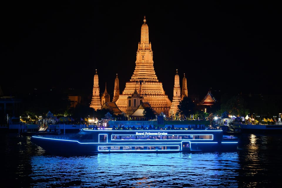 Bangkok: Royal Princess River Dinner Cruise With Live Music - Frequently Asked Questions