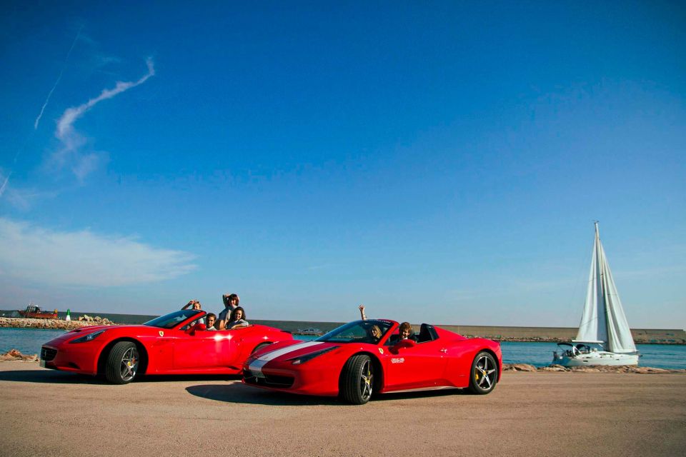 Barcelona: Ferrari Driving & Jet Ski or Sailing Experience - Frequently Asked Questions