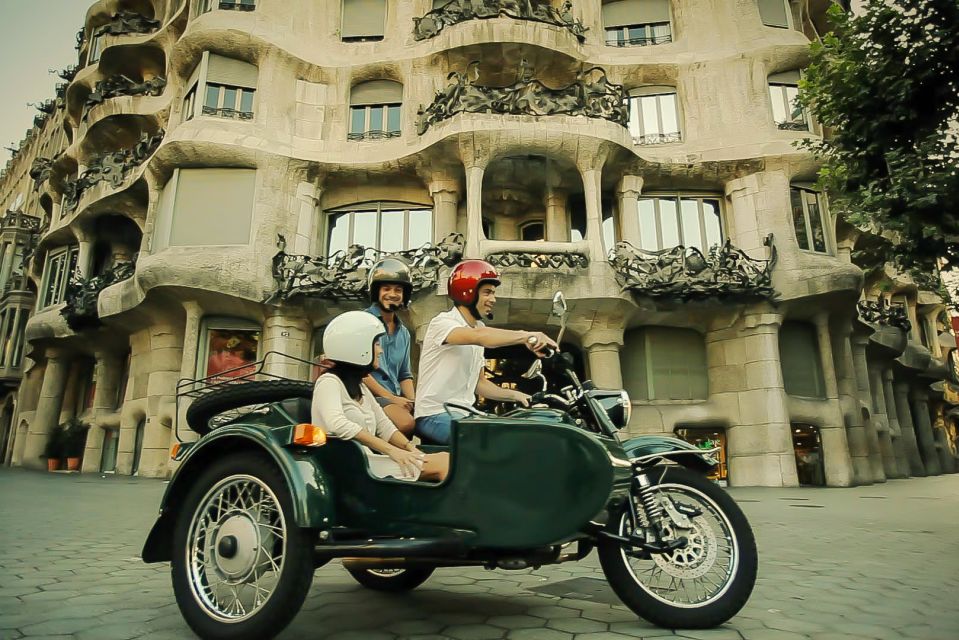 Barcelona: Motorcycle Sidecar Full-Day Tour With Stops - Frequently Asked Questions