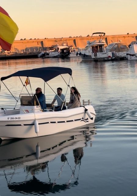 Benalmádena: Boat Rental Without a License on the Costa Del Sol - Frequently Asked Questions