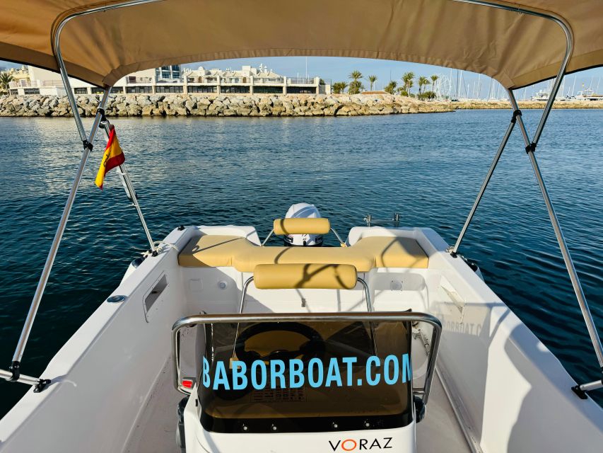 Benalmádena: Costa Del Sol License-Free Boat Rental - Frequently Asked Questions