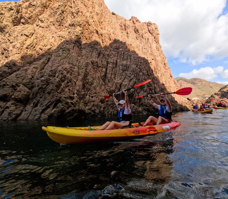 Cabo De Gata: Guided Kayak Route + Snorkel + Free Photos - Frequently Asked Questions