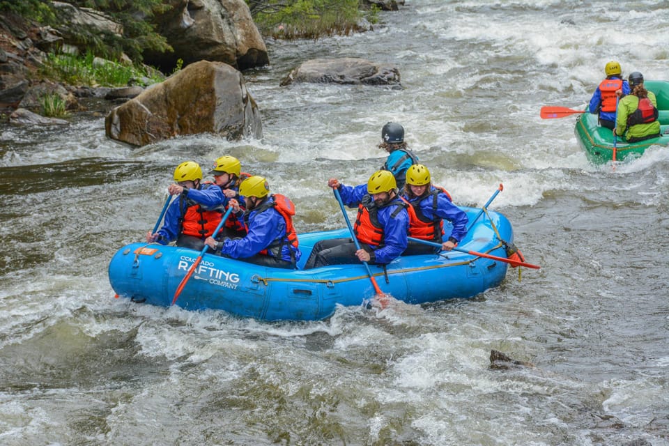 Denver Colorado: Close Family-Friendly Whitewater Rafting - Booking and Cancellation