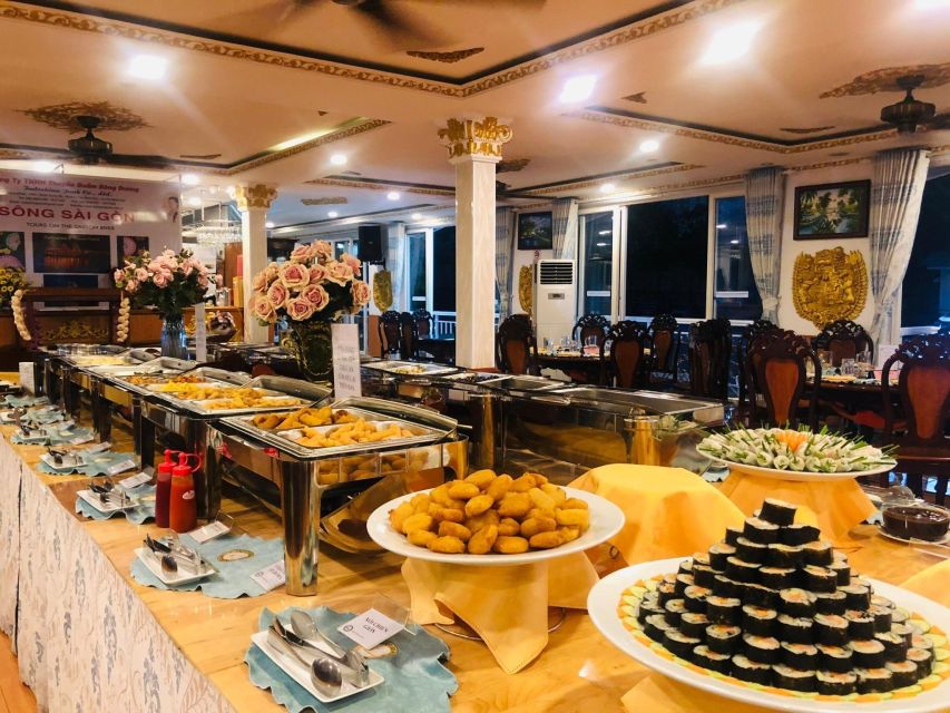 Dinner on Cruise Saigon River by Night With Buffet - Frequently Asked Questions