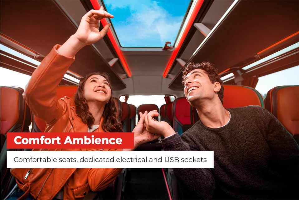 Florence: Bus Transfer To/From Rome With Wi-Fi and Sockets - Recap