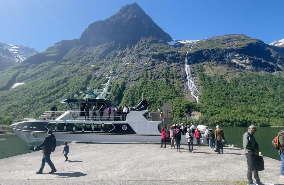 From Ålesund to Øye: Hjørund Fjord One-Way Boat Cruise - Frequently Asked Questions