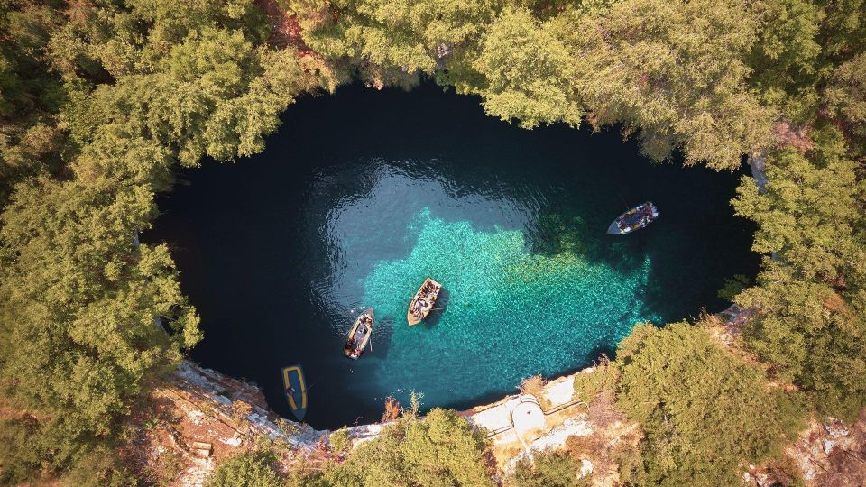 From Argostoli: Melissani Lake, Myrtos Swim & Local Tastings - Frequently Asked Questions