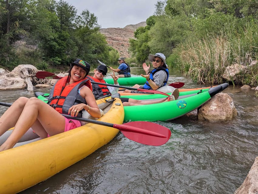 From Cottonwood: Guided Kayaking Tour on the Verde River - Frequently Asked Questions