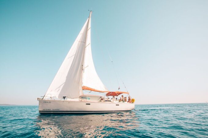 From Hvar: Pakleni Islands & Red Rocks Comfort Sailboat Tour - Swimming and Snorkeling