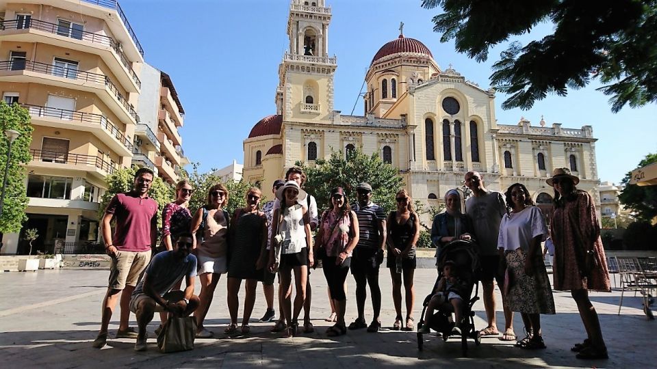 Heraklion: History & Culture Walking Tour With Food Tasting - Frequently Asked Questions