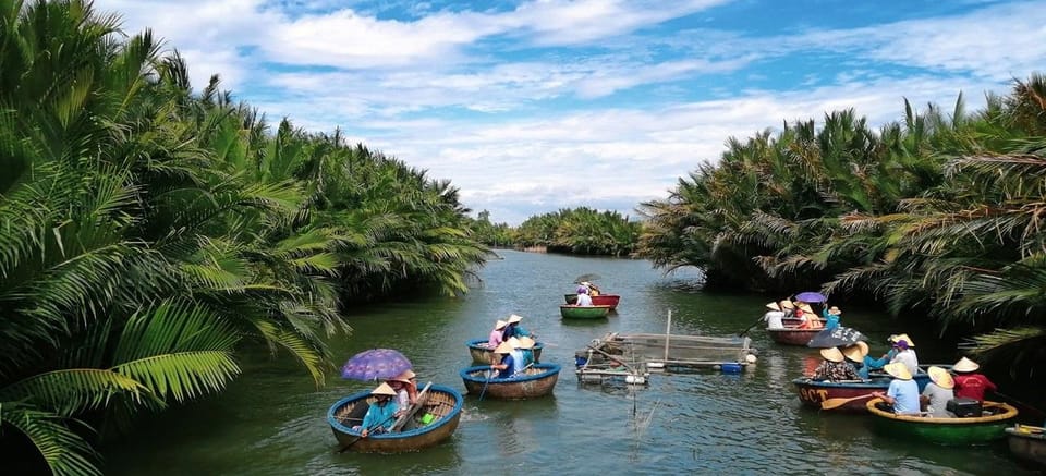 Hoi An : Cam Thanh Basket Boat Riding W Two-way Transfers - Important Restrictions