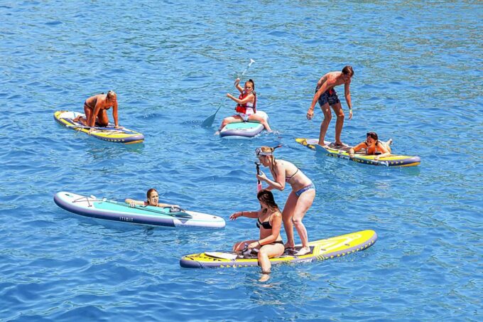 Ibiza: Beach Hopping Cruise W/ Paddleboard, Food, & Drinks - Frequently Asked Questions