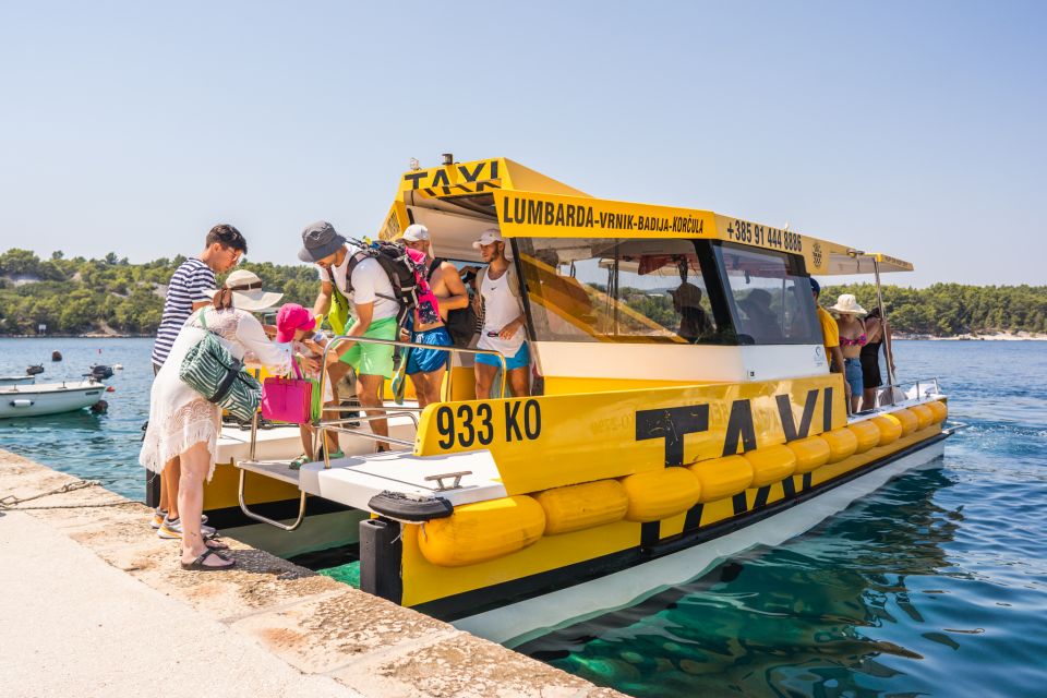 Korčula: 3 Island Hop-on Hop-off Tour Daily Ticket - Inclusions and Restrictions