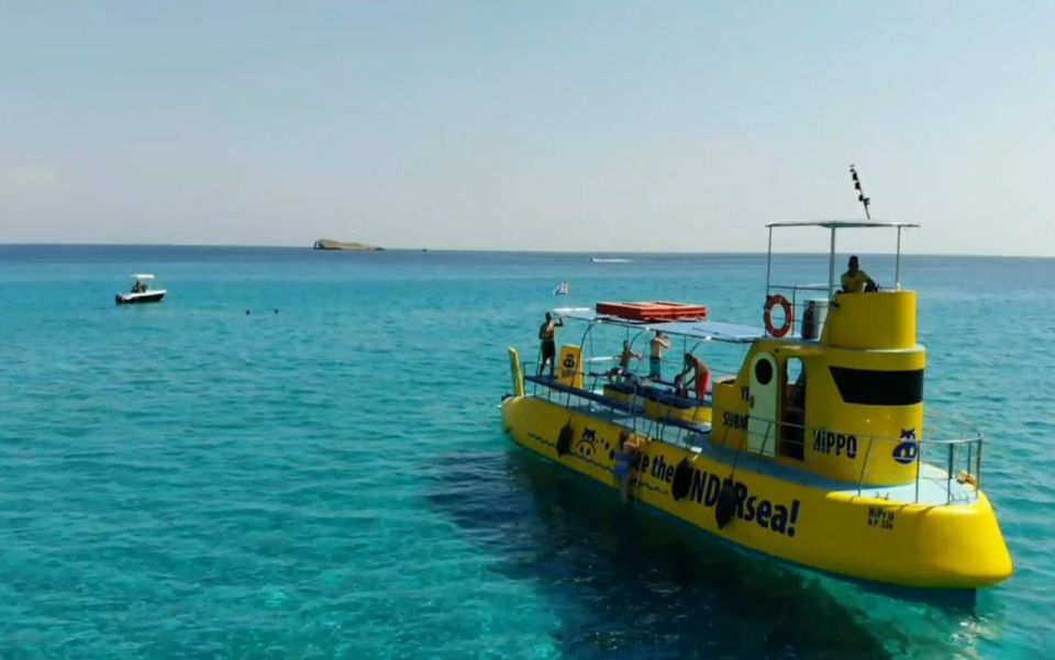 Lindos: Submarine Cruise With Swimming Stop at Navarone Bay - Frequently Asked Questions