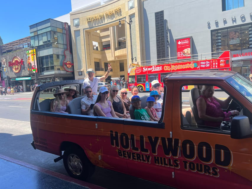 Los Angeles: Hollywood and Beverly Hills Open-Top Bus Tour - Frequently Asked Questions