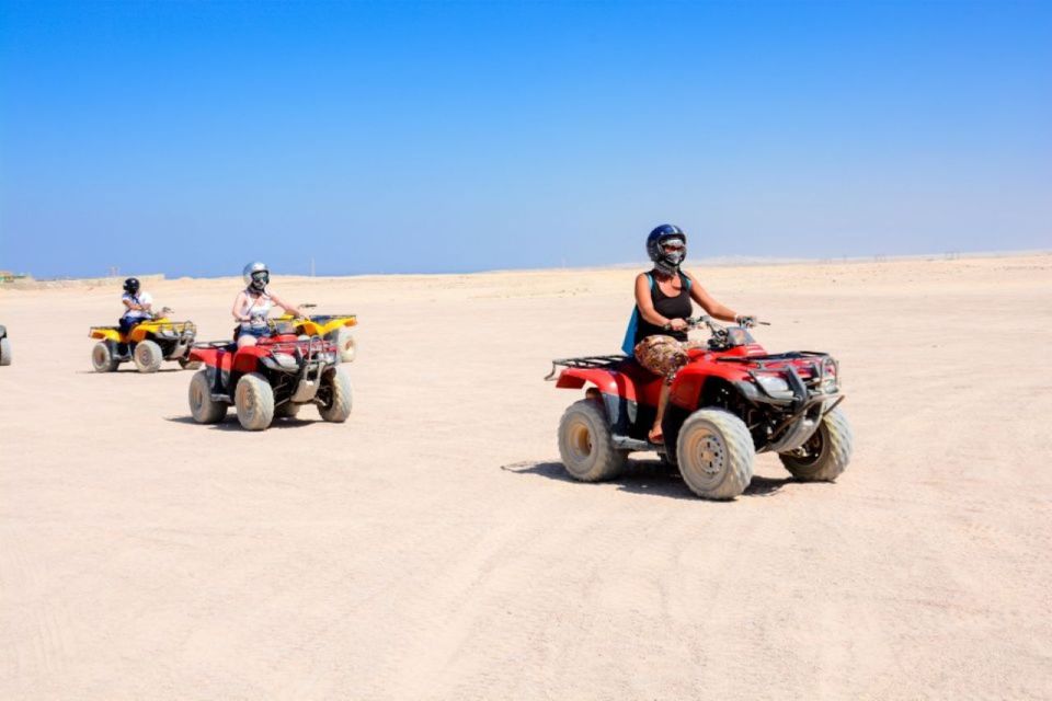 Makadi Bay: Quad Along the Sea and Sharm El Naga Snorkeling - Frequently Asked Questions