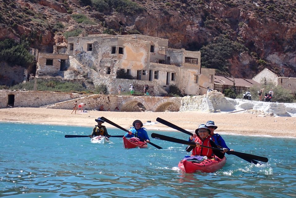 Milos: Guided Kayaking Trip With Snorkelling & Lunch - Frequently Asked Questions