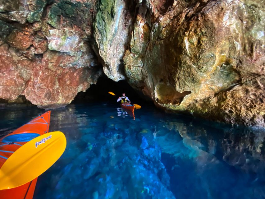 Naxos: Rhina Cave and Coastline Sea Kayaking Tour - Frequently Asked Questions