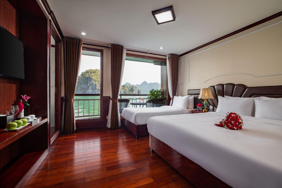 Overnight Halong Bay Luxury 5 Stars Cruise With Full Meals - Frequently Asked Questions