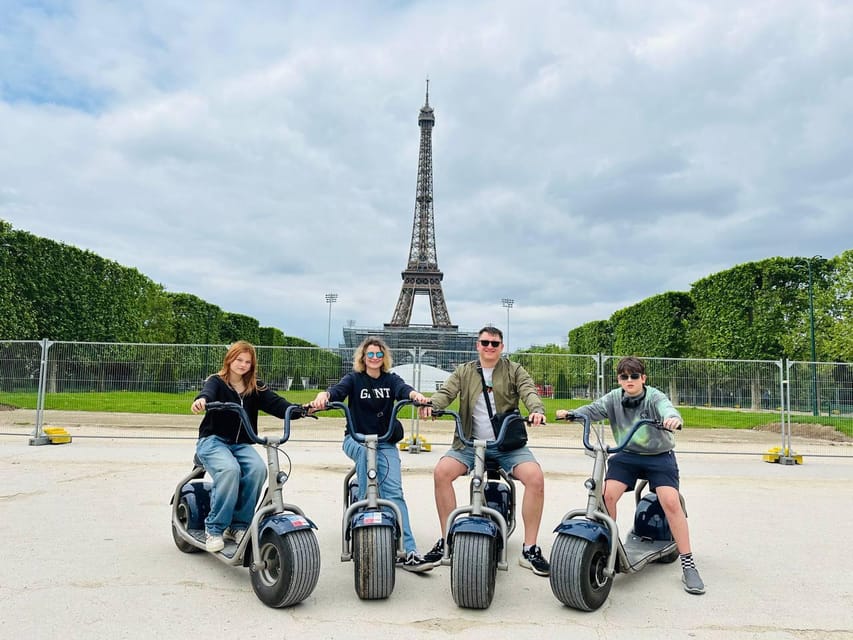 Paris: City Highlights Fat Tire E-Scooter or E-Bike Tour - Frequently Asked Questions