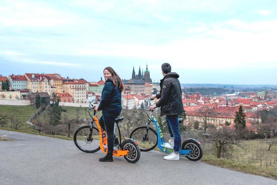 Prague: E-Bike/E-Scooter Viewpoint Tour - Frequently Asked Questions