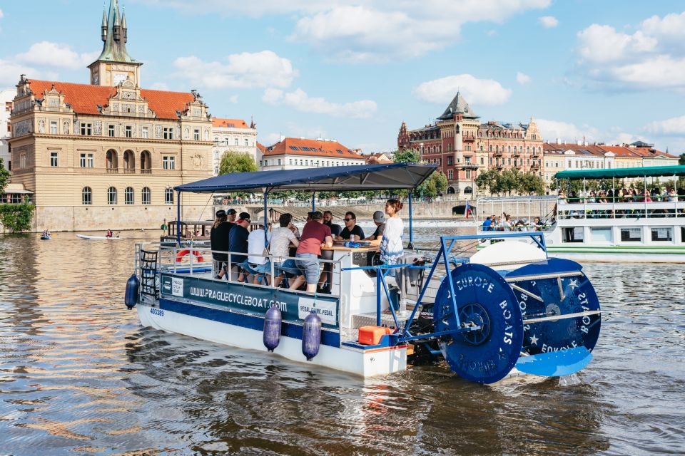 Prague: Swimming Beer Bike on A Cycle Boat - Frequently Asked Questions