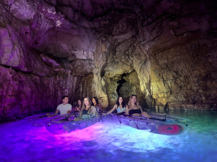 Pula: Sunset/Night Illuminated Transparent Kayak Cave Tour - Frequently Asked Questions