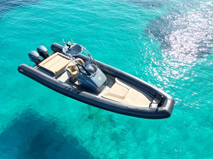 RENTAL BOAT, ARCHIPELAGO OF LA MADDALENA WITH A LUXURY RIB - Recap