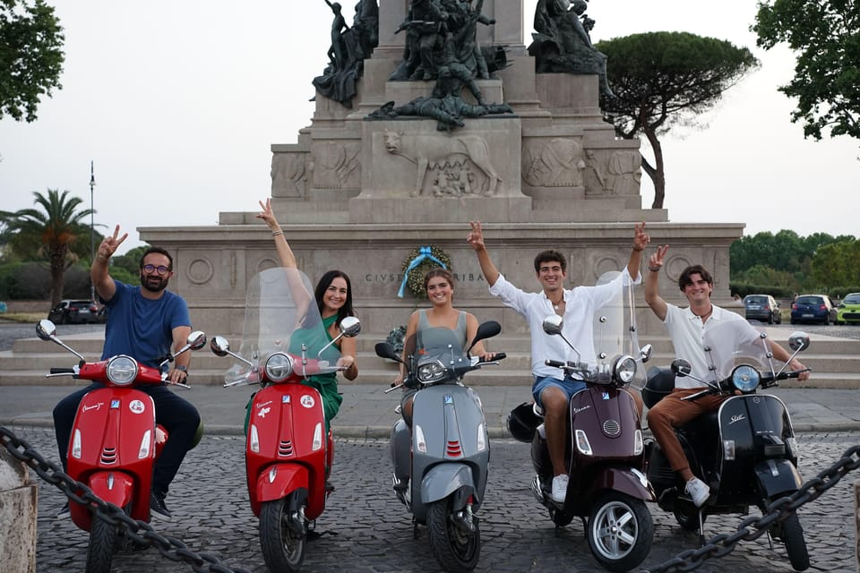 Rome: Shared Vespa Tour With Professional Photoshoot - Frequently Asked Questions