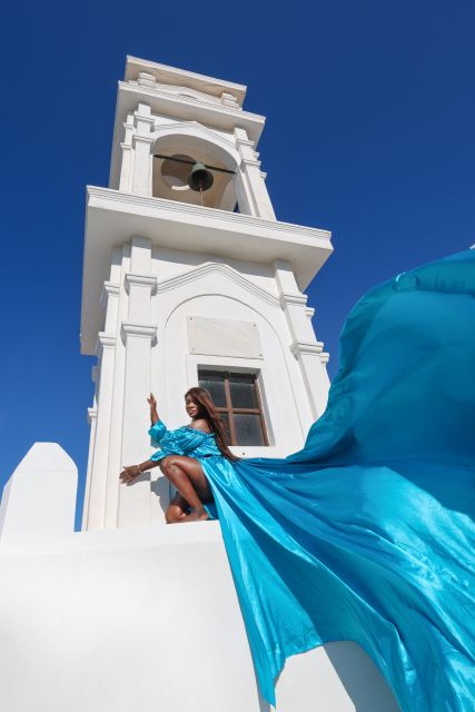 Santorini: Private Flying Dress Photoshoot With Dress Rental - Frequently Asked Questions