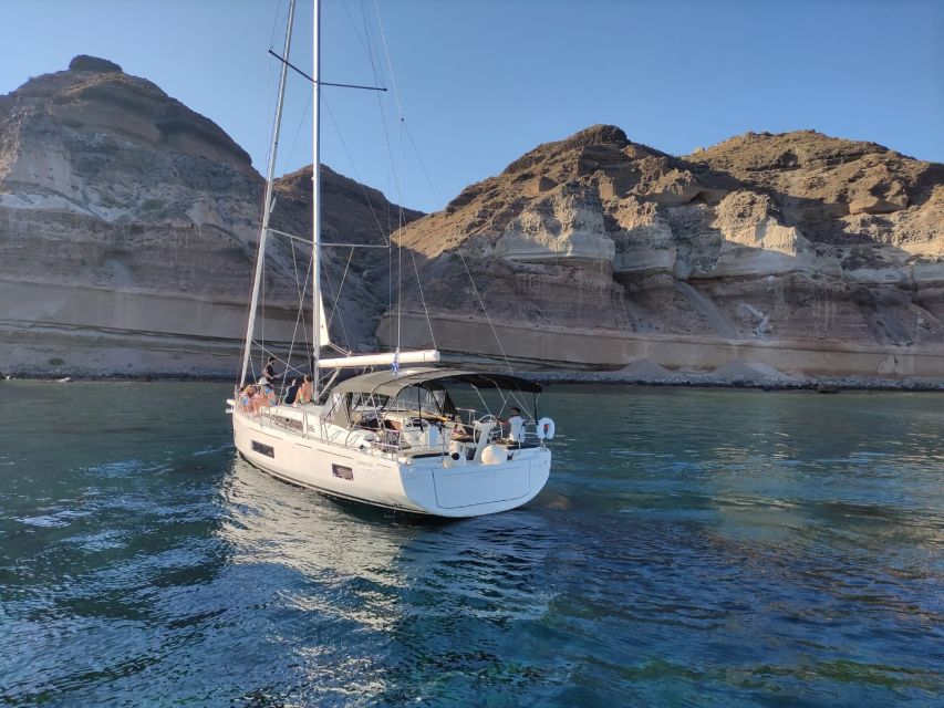 Santorini: Private Sailing Cruise With Meal & Swim Stops - Frequently Asked Questions