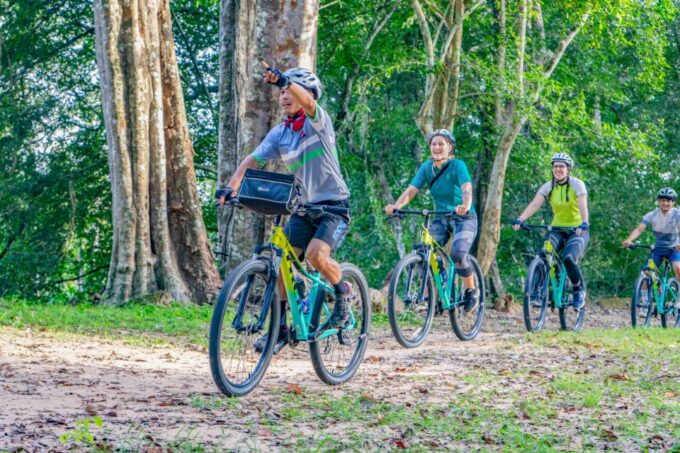 Siem Reap: Angkor Sunset Bike & Boat Tour W/ Drinks & Snacks - Frequently Asked Questions