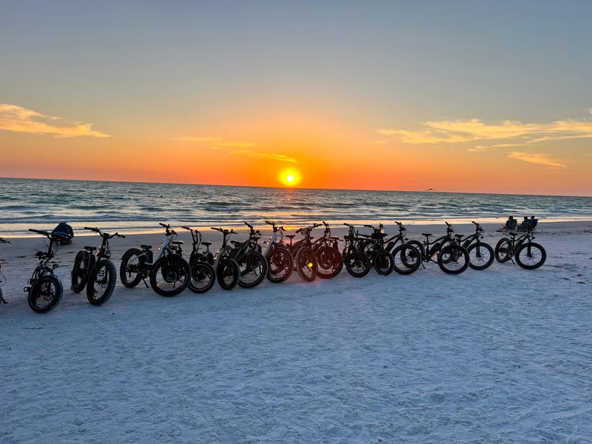 Siesta Key: Electric Bike Sunset Tour - Frequently Asked Questions